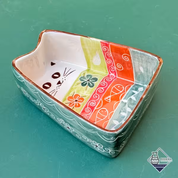 گربوک – ظرف تنقلات گربه طرح چهارده