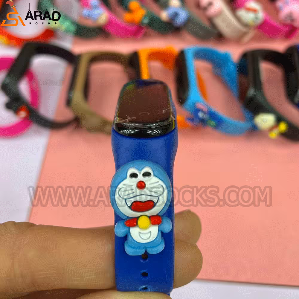 ساعت دیجیتالی لمسی طرح دورائمون