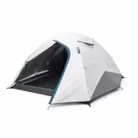 چادر کچوا 3 نفره – فرش اند بلک Quechua 3 Person Camping Tent – MH100 Fresh & Black