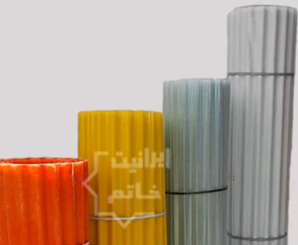 فایبرگلاس صاف و موجدار 300 گرمی عرض 1/25 متری ( فروش برشی تا 100 متر )