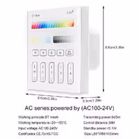 کلید هوشمند بلوتوثی RGB ZJ-TRBM-RGBWC-A