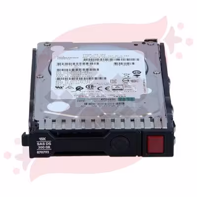 خرید هارد سرورHPE 300GB SAS 12G 15K SFF 870753-B21 با گارانتی