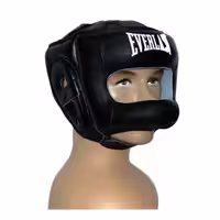کلاه بوکس چرمEVERLASTمدل Face Bar