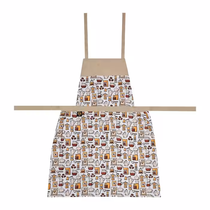 پیش بند آشپزخانه سیی مدل قهوه و کافه کد 1136.22 | کالا مکس