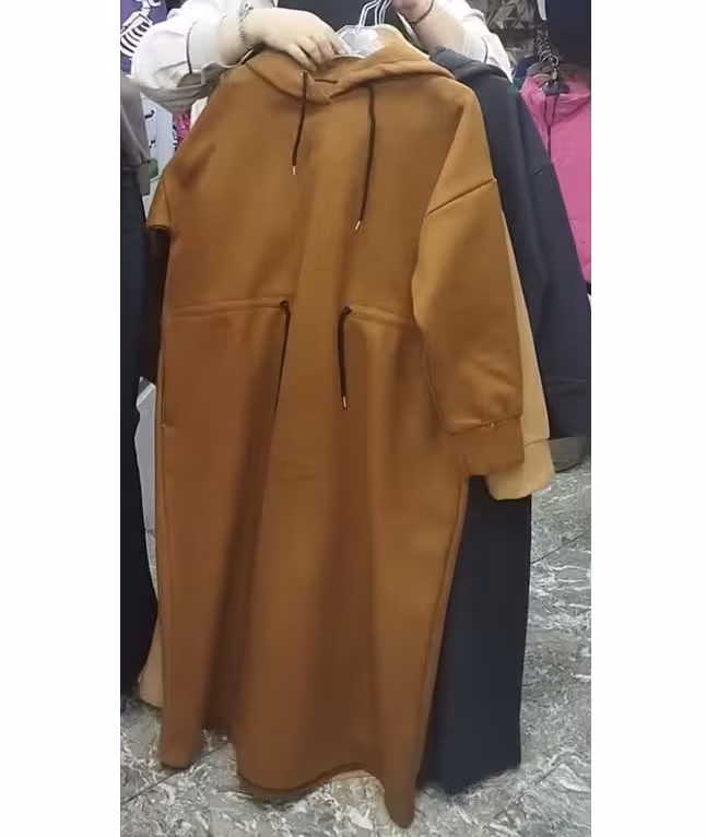 هودی بلند ساده فوتر