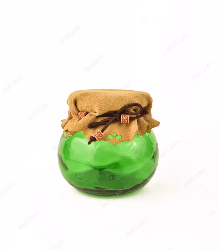 بانکه آبگینه مدل نارون سبزرنگ کوچک- کد 045