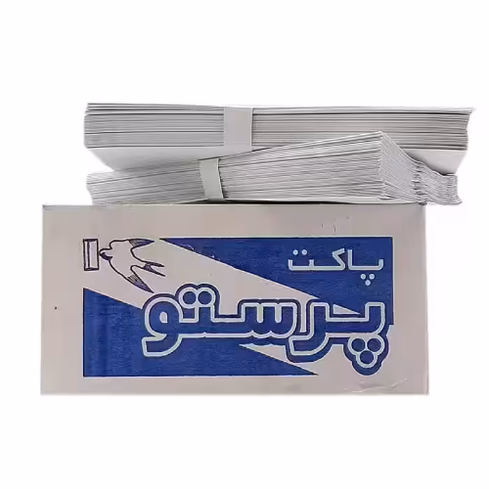 پاکت نامه ملخی سفید کارتن 500 عددی