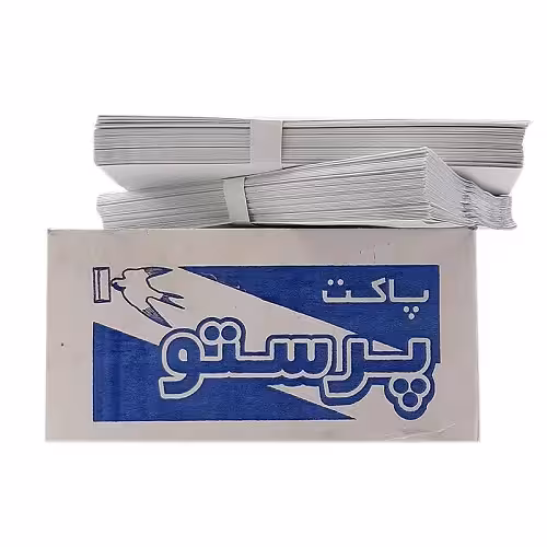 پاکت نامه ملخی سفید کارتن 500 عددی