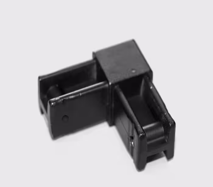 کرنر جوینت 2 سر شلفینگ سیستم رنگ مشکی مات فانتونی کد I232