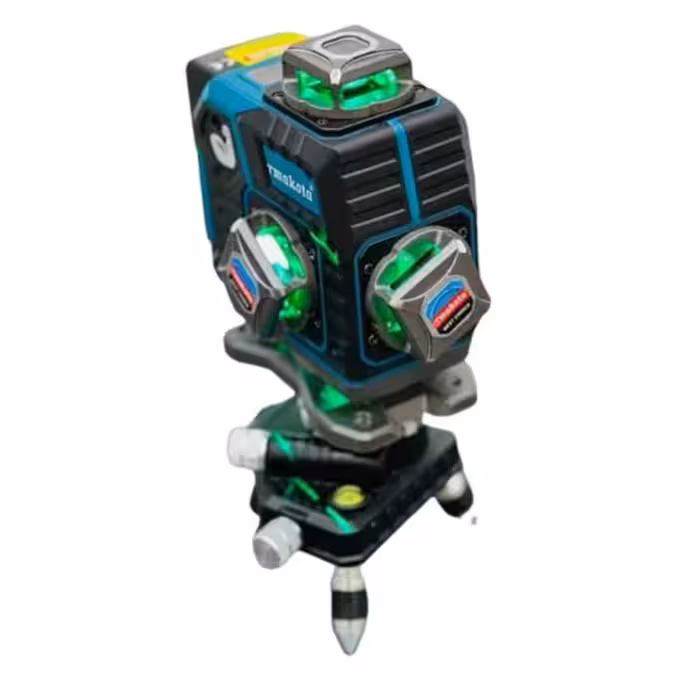 تراز لیزری ماکوتا چهار بعدی سه لنز چرخشی مدل TM-4D22WF