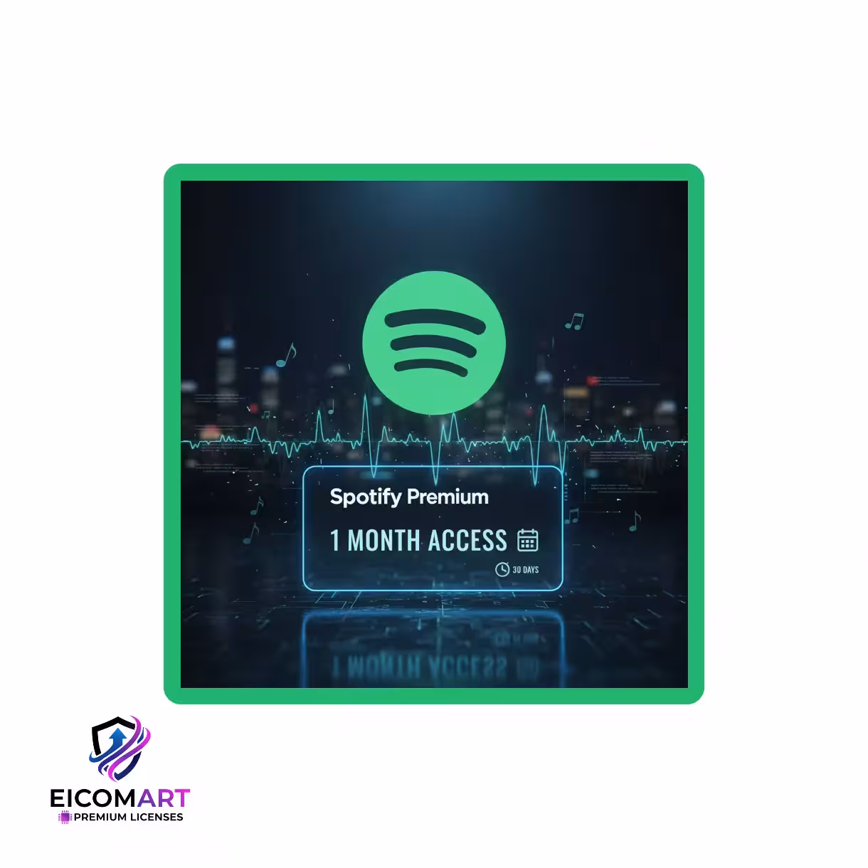 اشتراک اسپاتیفای پرمیوم آمریکا Individual یک ماهه