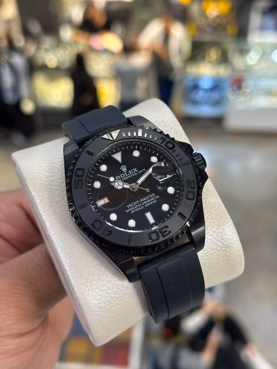 ساعت مچی مردانه رولکس یاخ مستر Rolex-Yacht تمام مشکی