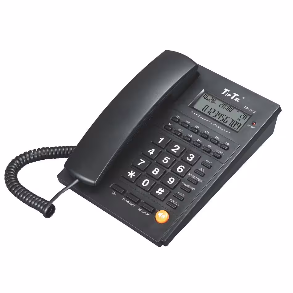 تلفن رومیزی 7715تیپ تل