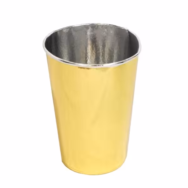 ظرف پاپ کورن طلایی