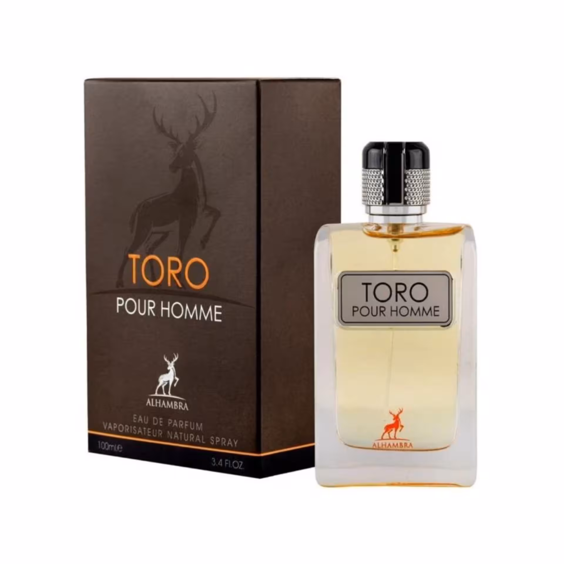 ادکلن مردانه الحمبرا مدل تورو پور هوم رایحه تق هرمس حجم 100 میل