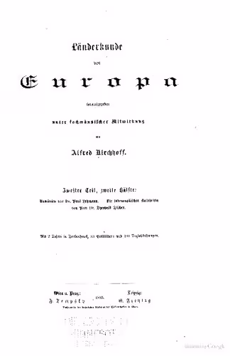 خرید و دانلود نسخه کامل کتاب Länderkunde von Europa