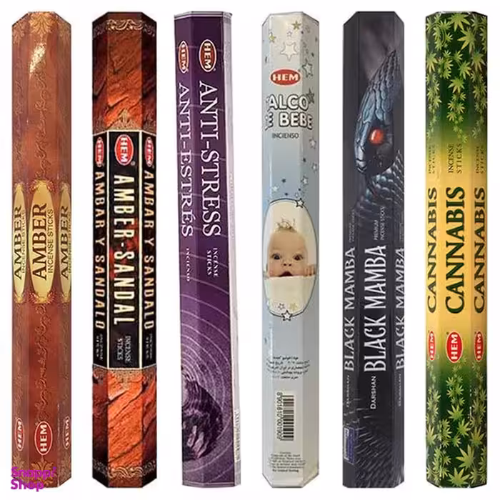 عود هم مدل ترکیبی کد Mix22 مجموعه 6 عددی