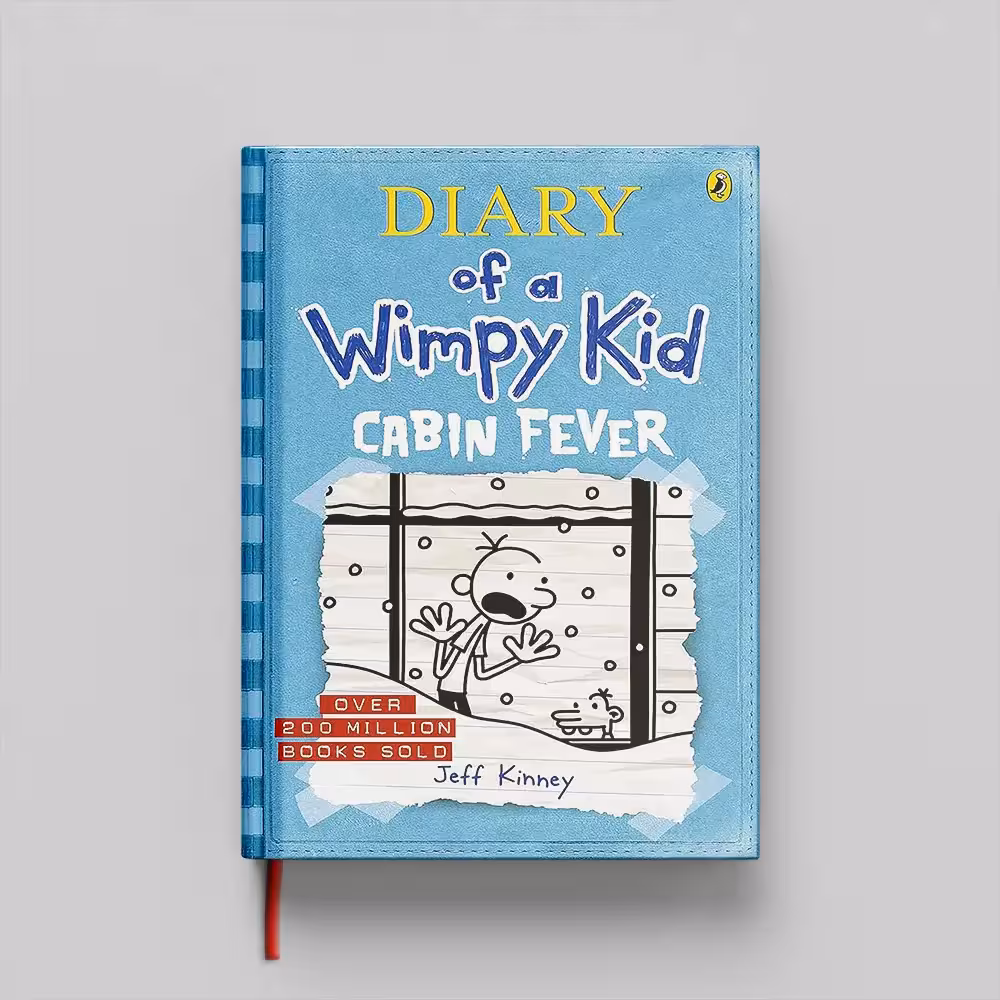 کتاب Diary Of A Wimpy Kid Cabin Fever جلد سخت (HARDCOVER)