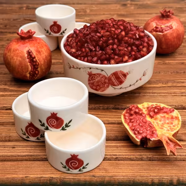 سرویس طرح انار هفت تکه