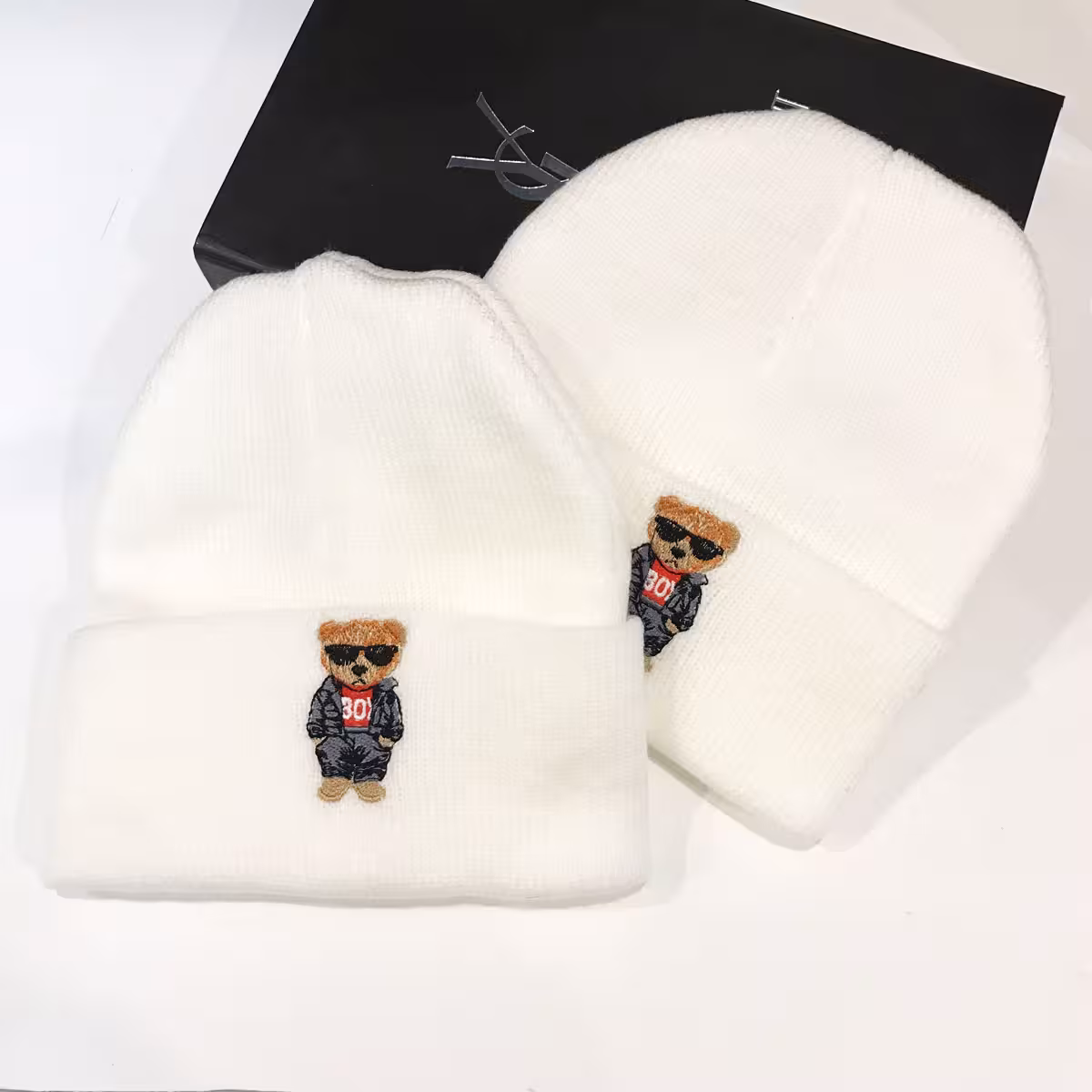 کلاه بافتنی طرح teddy 2