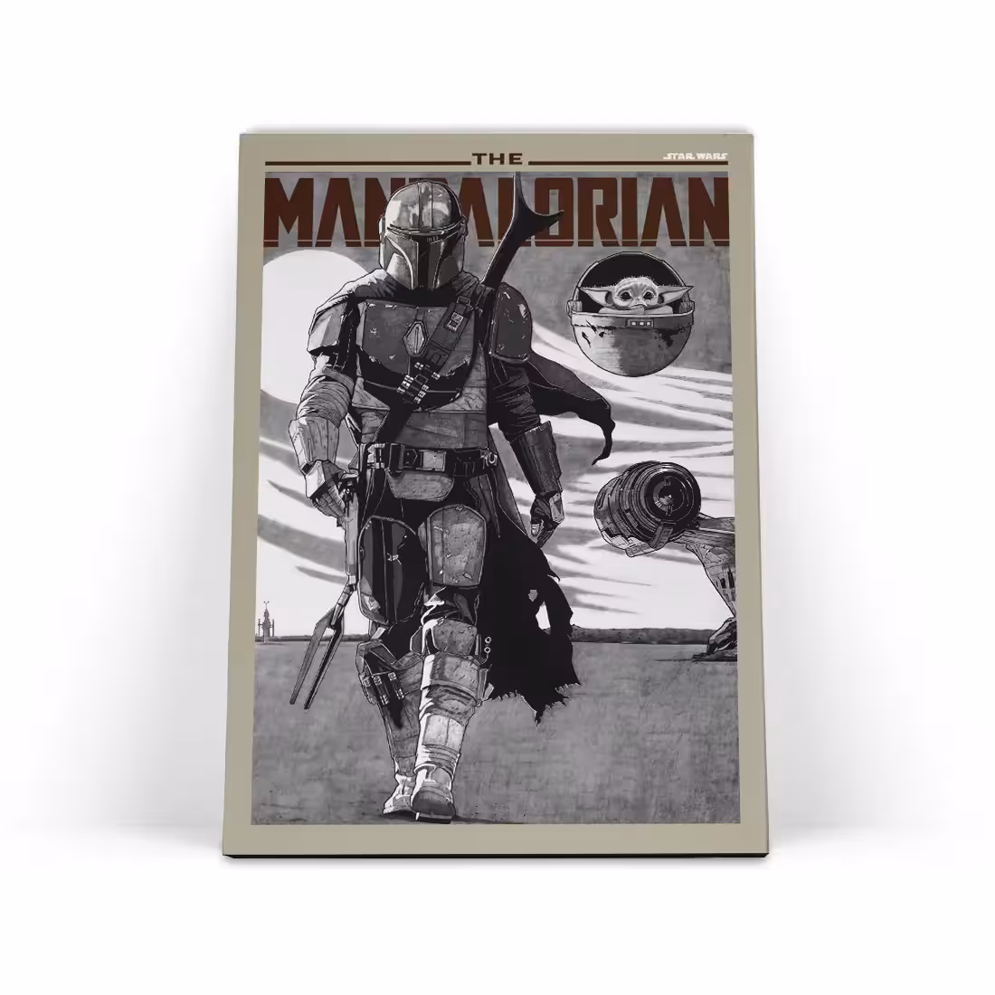 تابلو شاسی جنگ ستارگان مندلوریان Star Wars Mandalorian