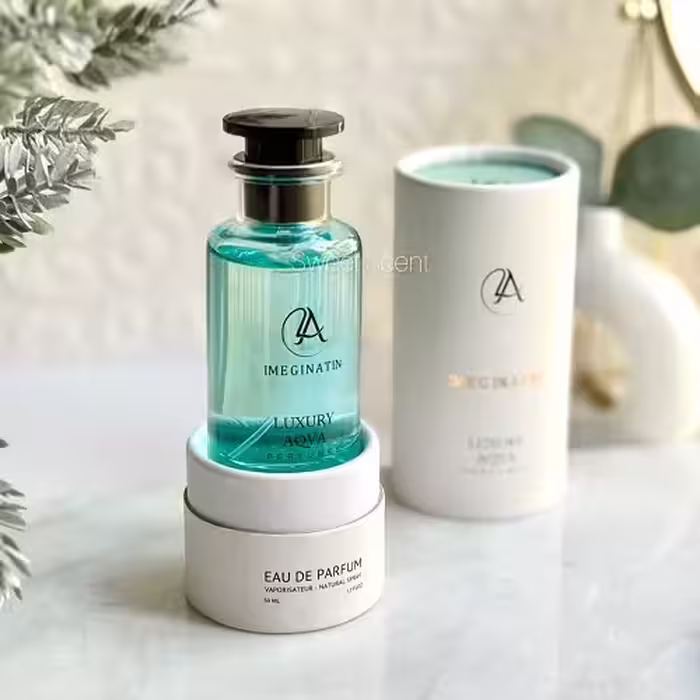 عطر ادکلن هاردباکس لویی ویتون ایمجینیشن (لاکچری آکوا) | Louis Vuitton Imagination (Luxury Aqva) حجم 50 میل(شرکتی)