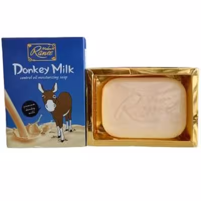 صابون سفید و روشن کننده پوست شیر الاغ Donkey Milk وزن 100 گرمی