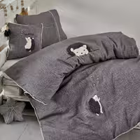 سرویس ملحفه نوزادی Migala برند ecocotton