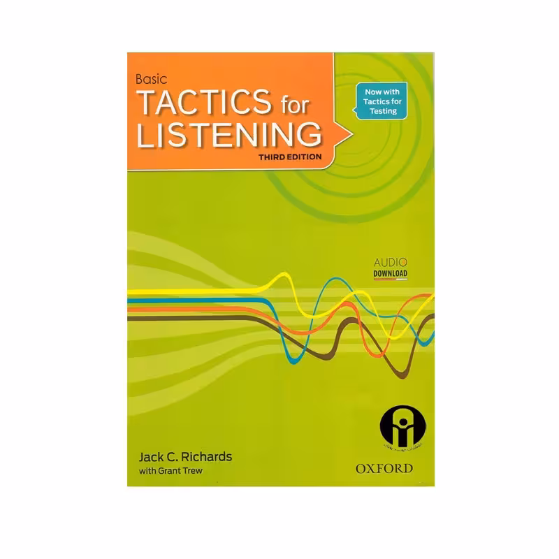 کتاب Basic Tactics For Listening Third Edition اثر Jack C.Richards and Grant Trew انتشارات الوند پویان