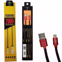 کابل شارژ لایتنینگ MOBUILT مدل MB-504 به طول 2 متر