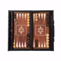 تخته نرد چرم طرح اوستا