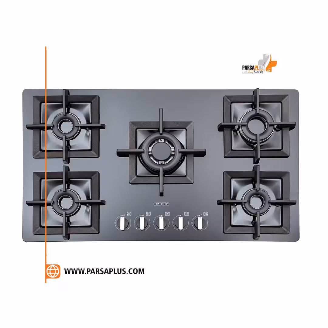 اجاق گاز صفحه ای سرامیکی استیل البرز مدل C 5903