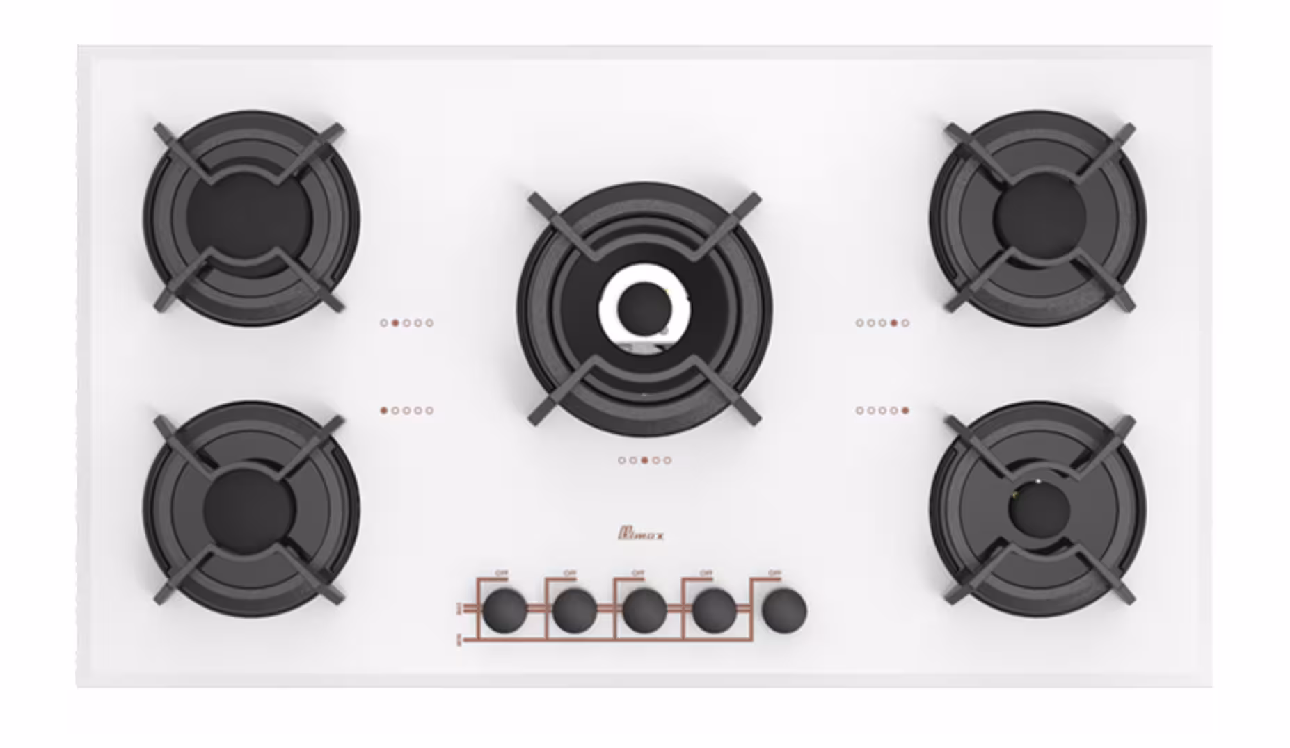 اجاق گاز صفحه ای بیمکث مدل 0011 سفید