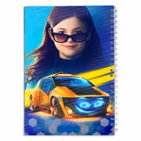 دفتر مشق کارتون لین تندرو