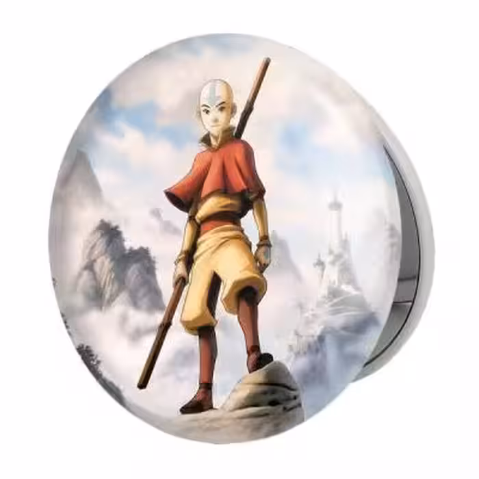 آینه جیبی خندالو طرح آنگ انیمه آواتار Avatar مدل تاشو کد 10069