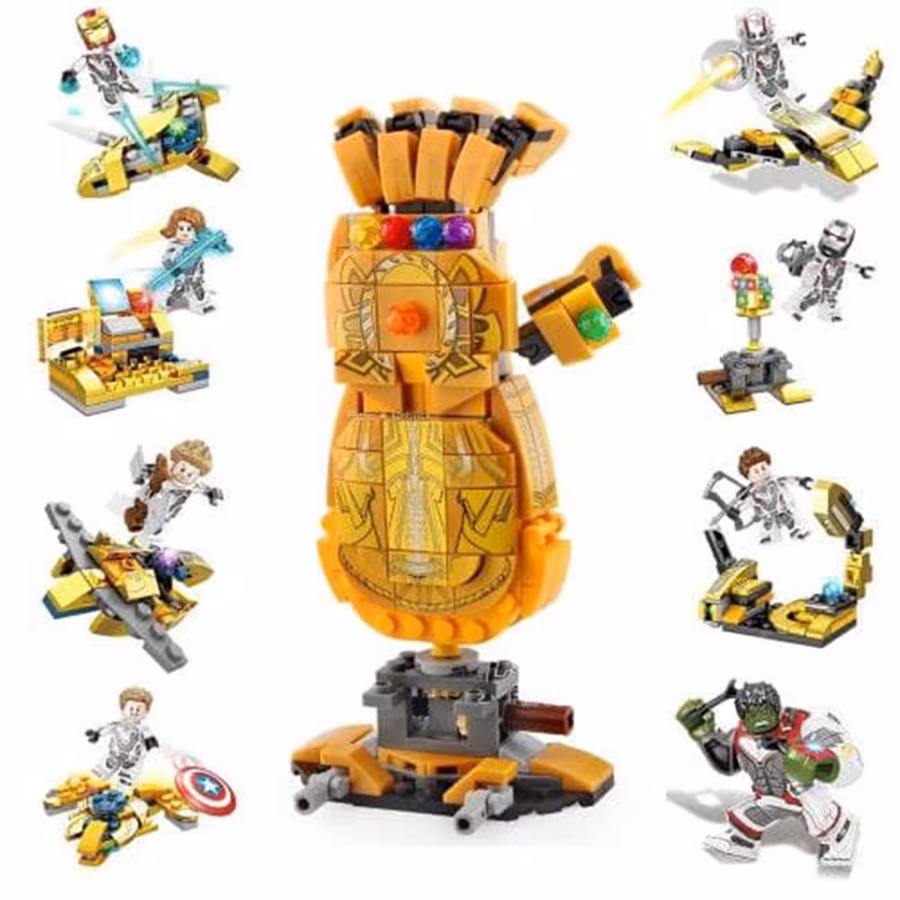 لگو مینی فیگورهای اونجرز ست 8 عددی کد sy 1320