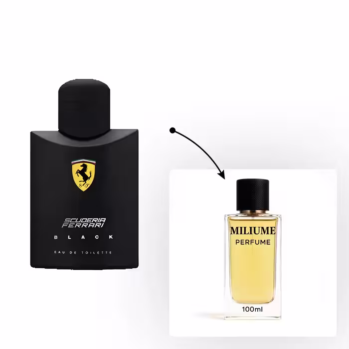 اسانس عطر Ferrari Scuderia Black برند sfa - کد 1806 - فراری مشکیاسکودریا بلک 100ML - میلیوم پرفیوم