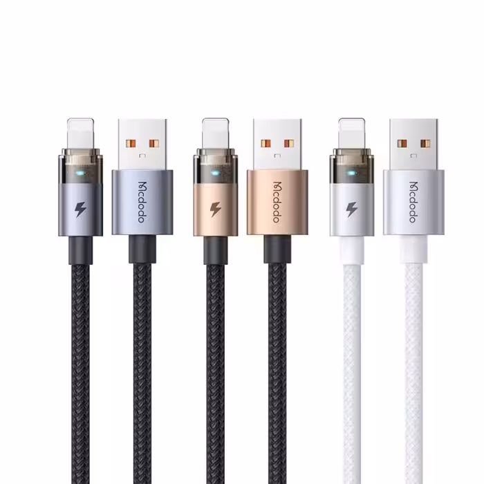 کابل شارژ آیفون لایتنینگ 3 آمپر کارپلی مک دودو مدل Mcdodo 3A CA-691 طول 1.2 متر