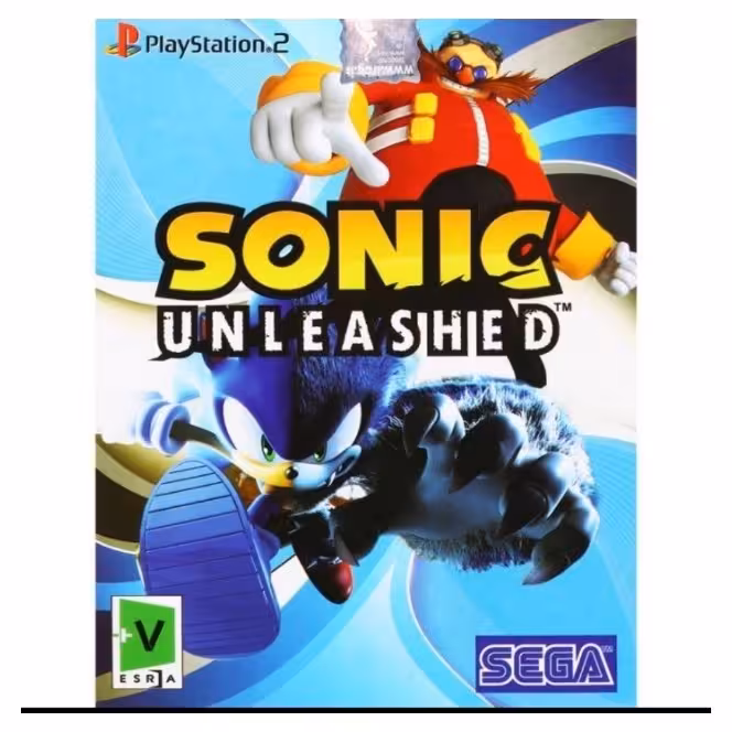 بازی. Sonic Unleashed مناسب پلی استیشن 2 