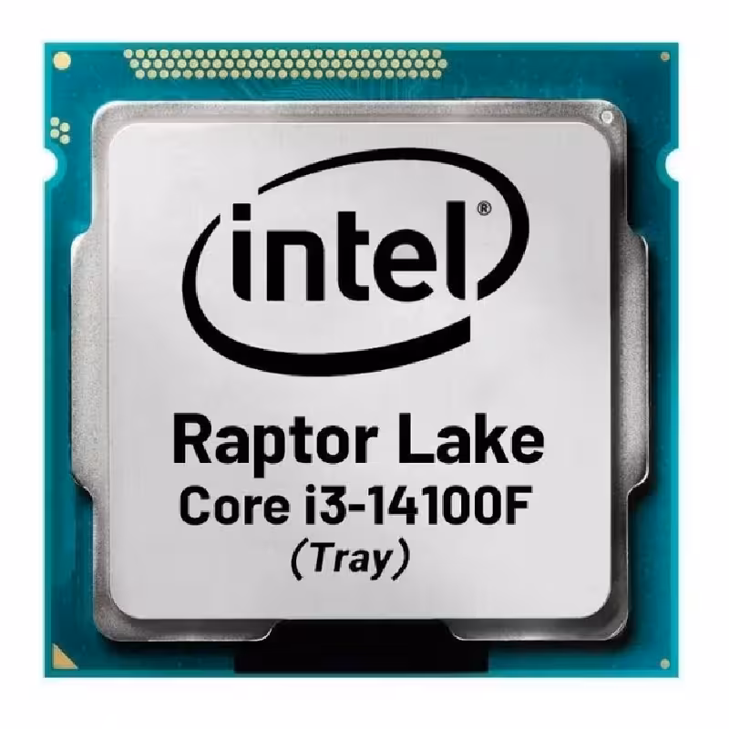 خرید و قیمت پردازنده اینتل مدل Core i3-14100F Raptor Lake TRAY