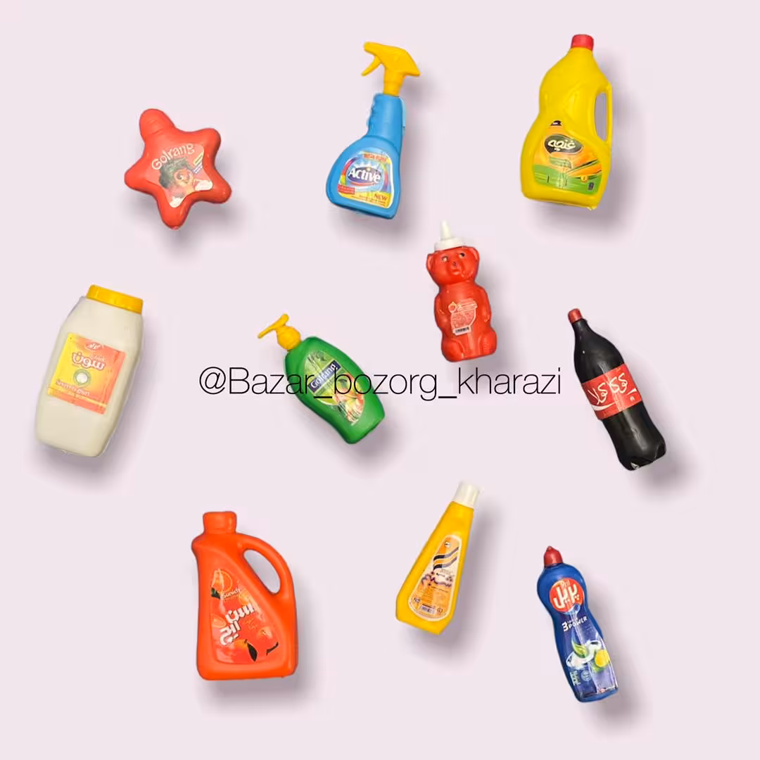 مگنت مینیاتوری پلاستیکی 10تایی