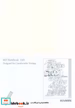 دفتر یادداشت بی خط MD NOTEBOOK طرح STUDYکد 844 زرکوبرقعیهمین