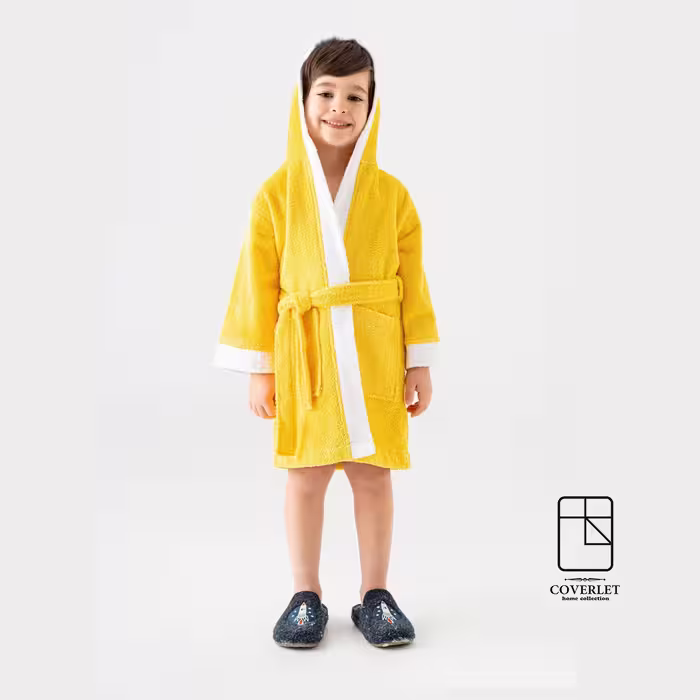 حوله تن پوش پسرانه زرد Pueri Yellow