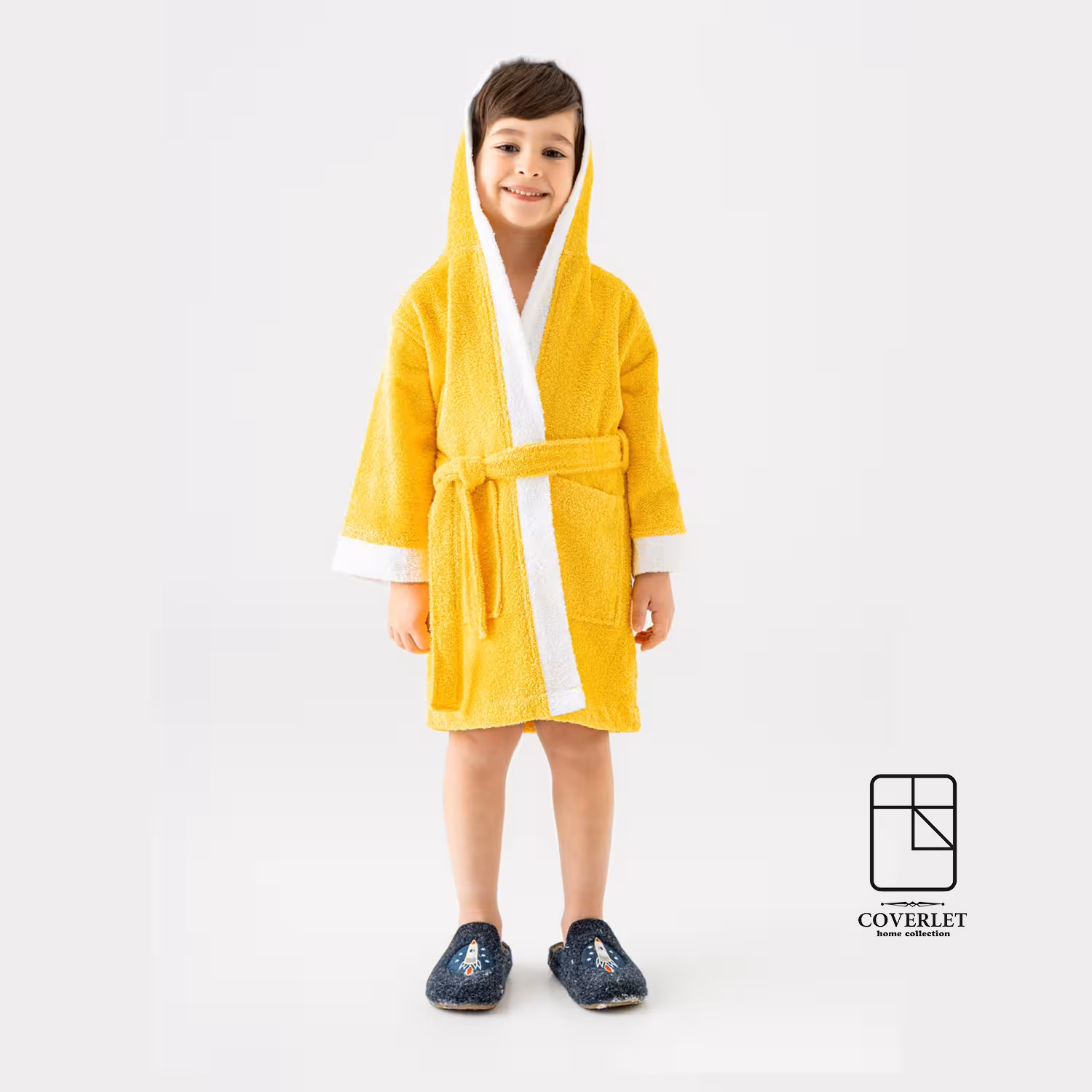 حوله تن پوش پسرانه زرد Pueri Yellow