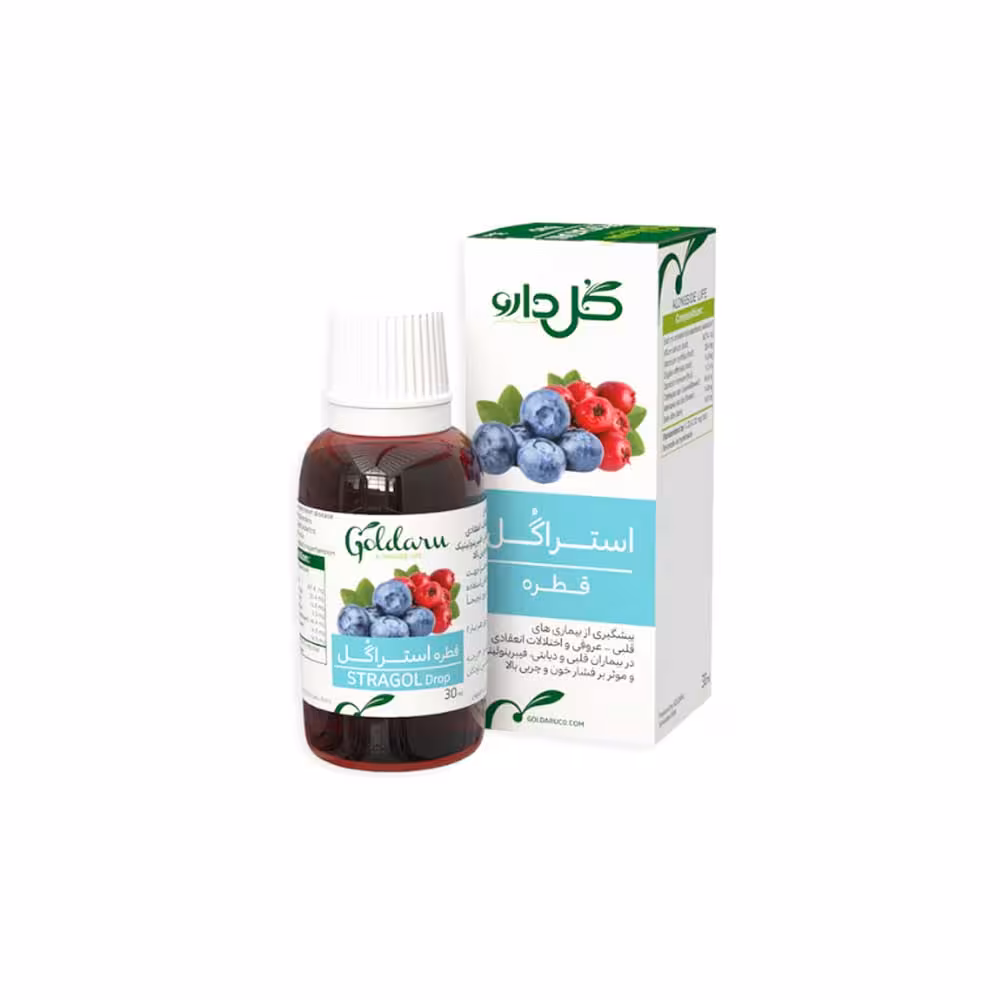 قطره گیاهی استراگل گل دارو 30 میلی لیتر