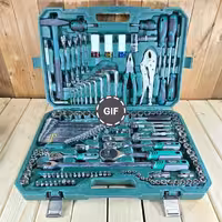 مجموعه ابزار و بکس 146 عددی سبز باس مدل Bs-146