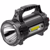 چراغ قوه ضدانفجار و ضدآب شارژی و پاوربانک اسمایلینگ شارک مدل 887F