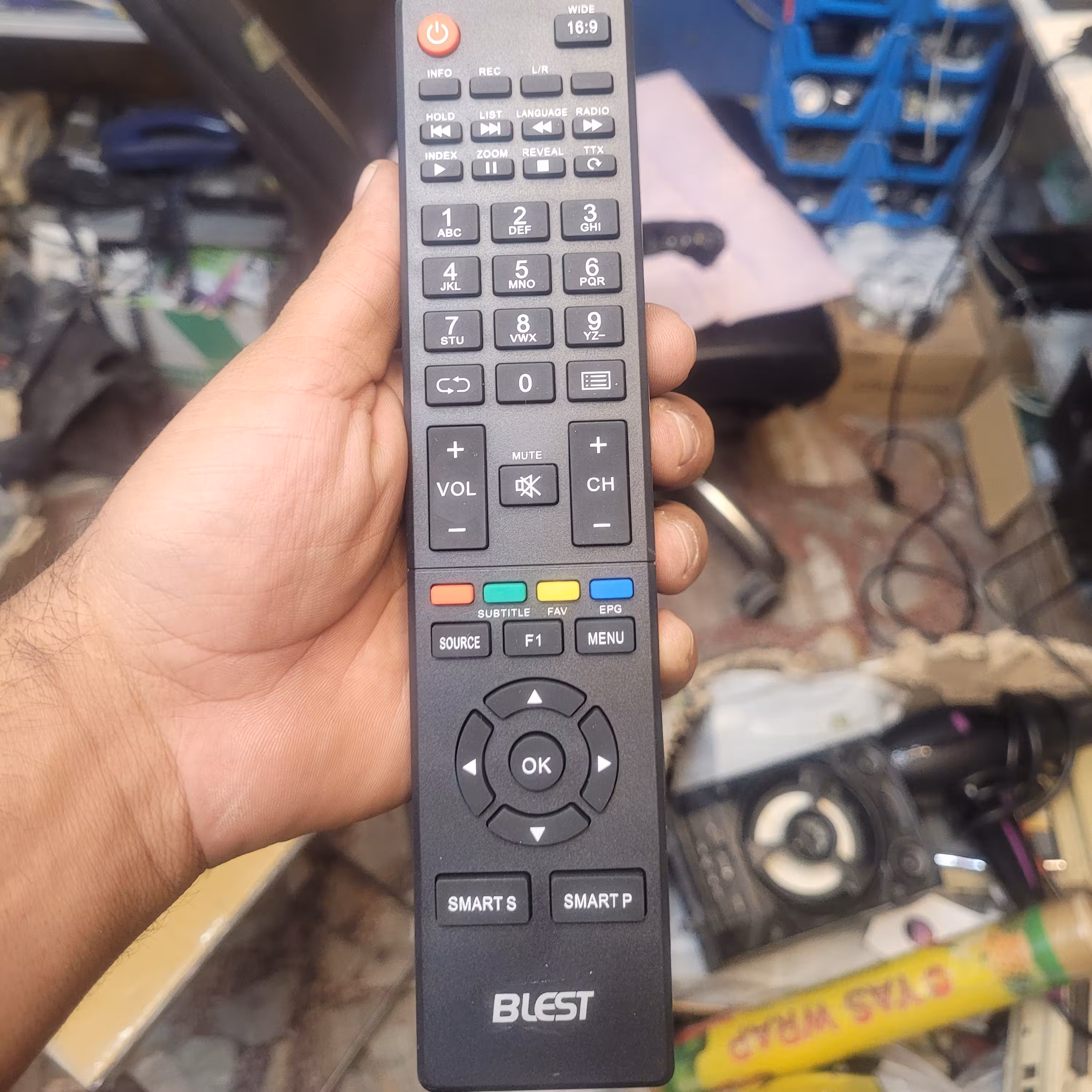 کنترل تلوزیون بلست  LED BLEST  کنترل بلست ارسال رایگان 