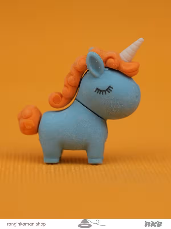 لوازم التحریر پاکن یونیکورن Unicorn eraser stationery