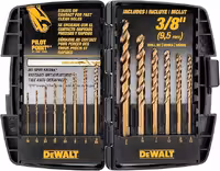 مجموعه مته نقطه‌ای 14 تکه آلیاژ کبالت DW1263 دیوالت